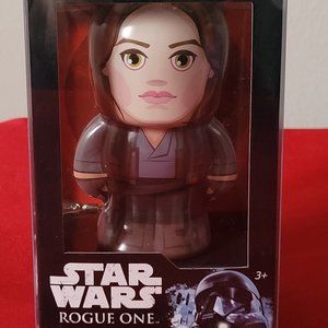 2016 STAR WARS, ROGUE ONE, JYN ERSO TIN WIND UP TIN TOY, MINT IN PACKAGE!!!